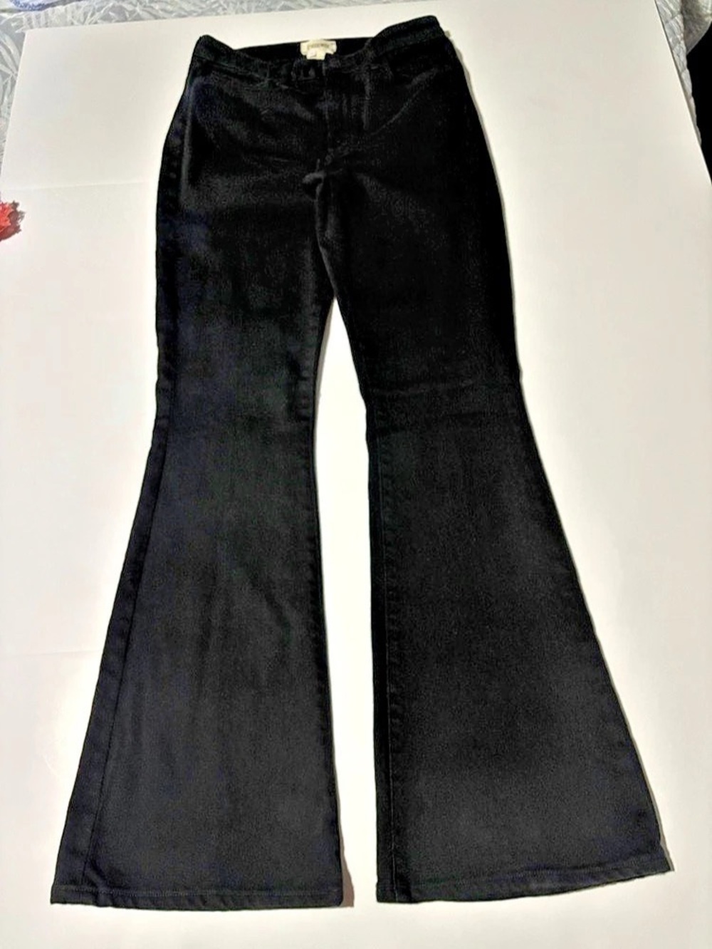 L'AGENCE Bell High Rise Flare Jeans Noir Black Made in USA - Size 27